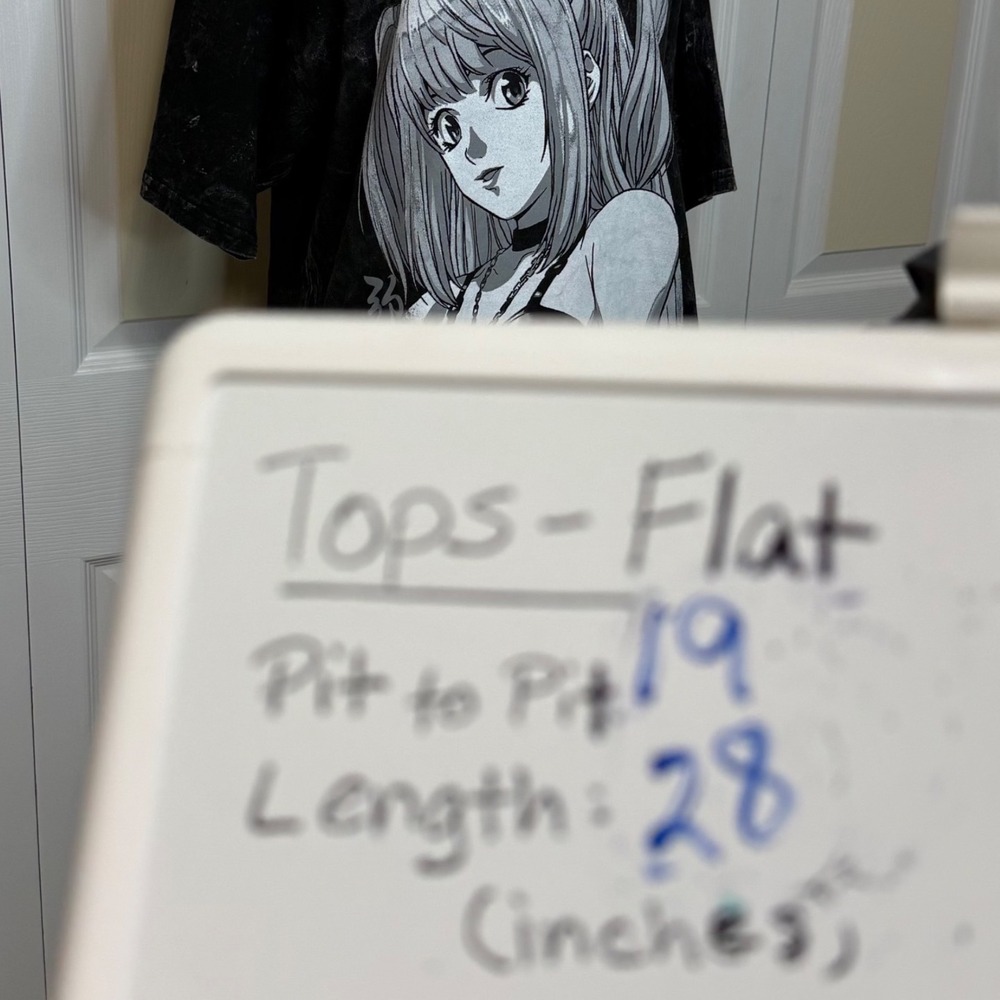 Death Note Black Shirt Misa Amane Black Graphic Tee VIZ Media Anime L - Picture 5 of 5